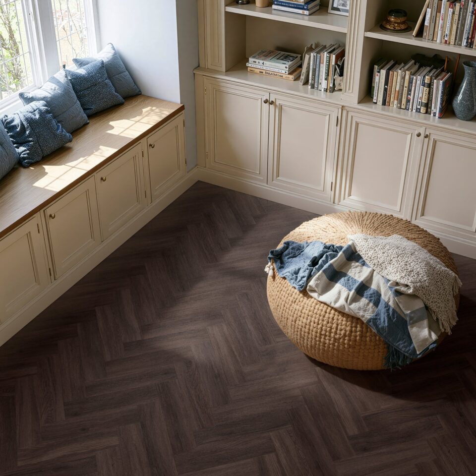 Brampton Chase LVT   CF25 Dark Umber